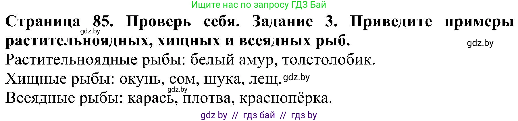 Решение номер 3 (страница 85) гдз по человек и миру 2 класс Трафимова, Трафимов, учебник