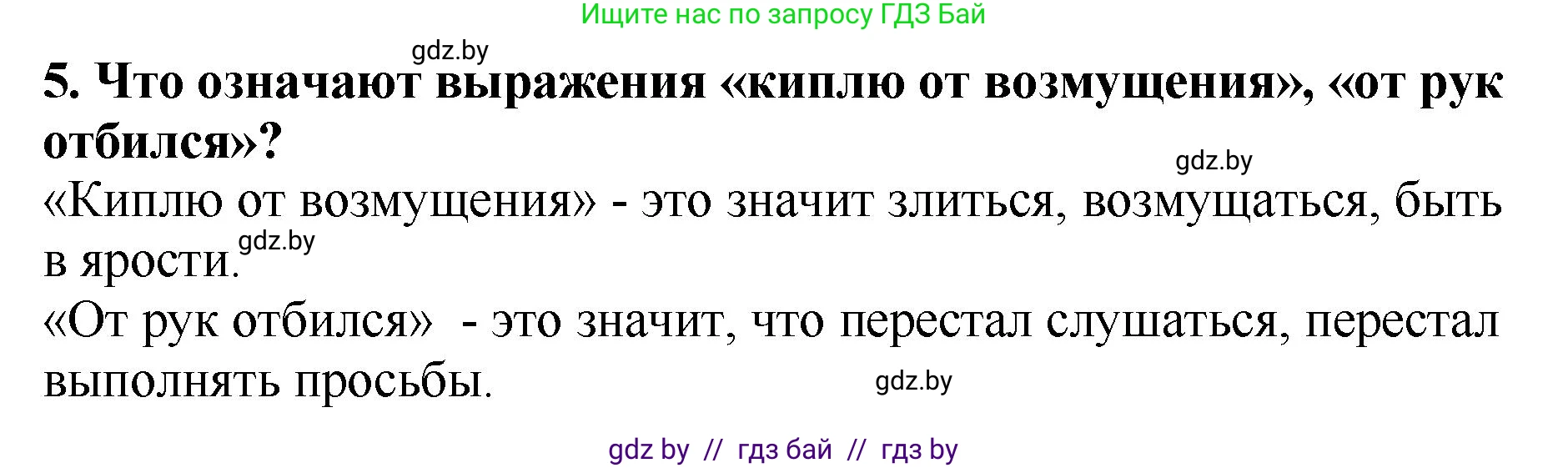 Решение номер 5 (страница 95) гдз по литературе 2 класс Воропаева, Куцанова, учебник 1 часть