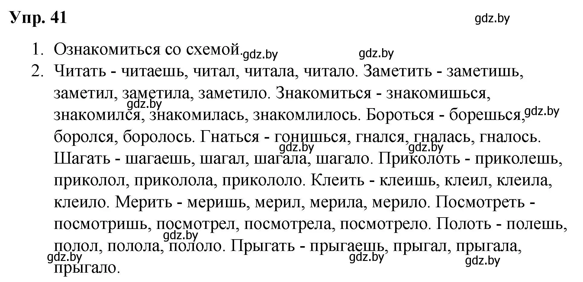 Решение номер 41 (страница 27) гдз по русскому языку 5 класс Мурина, Игнатович, учебник 1 часть