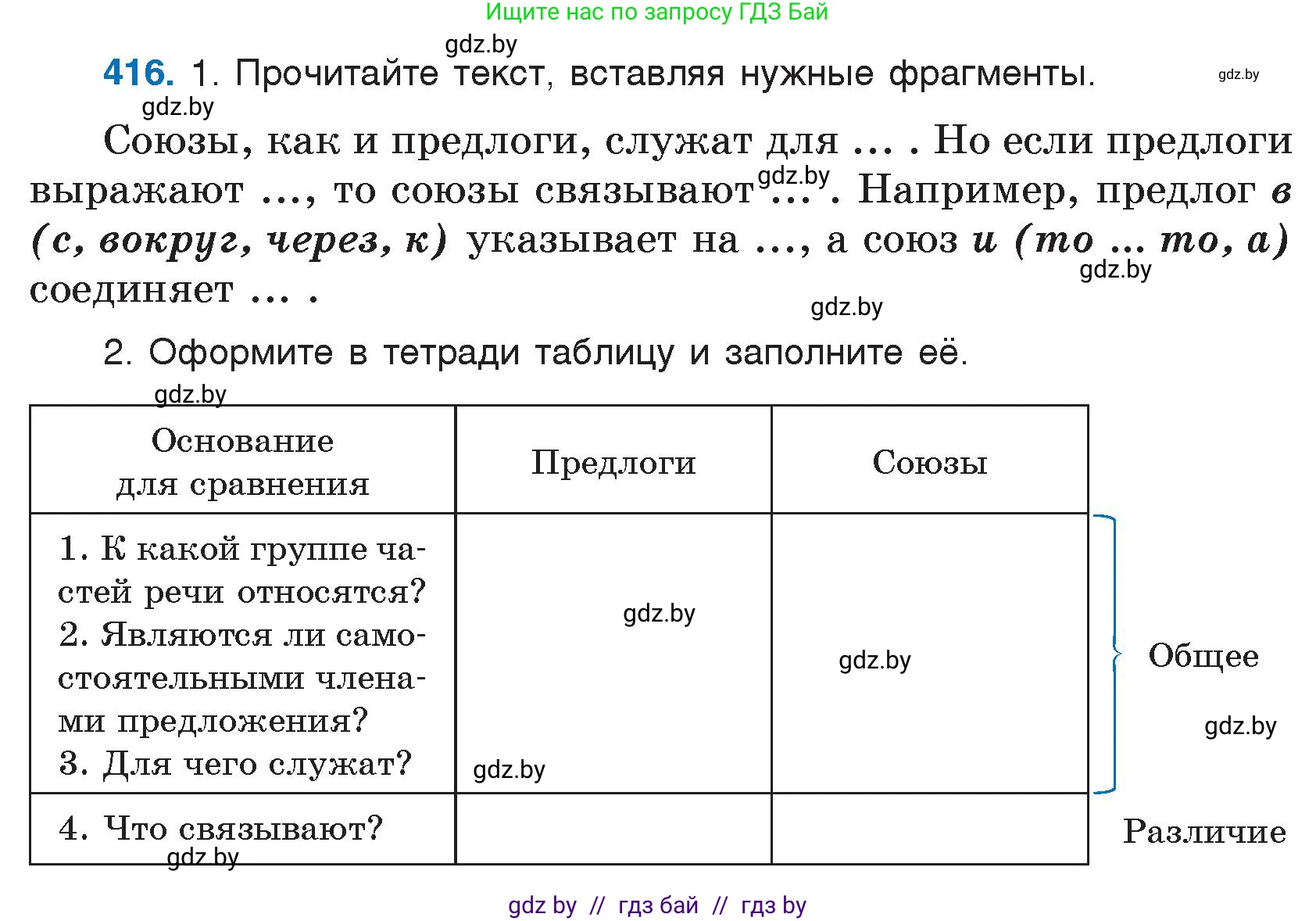 Условие номер 416 (страница 199) гдз по русскому языку 7 класс Волынец, Литвинко, учебник