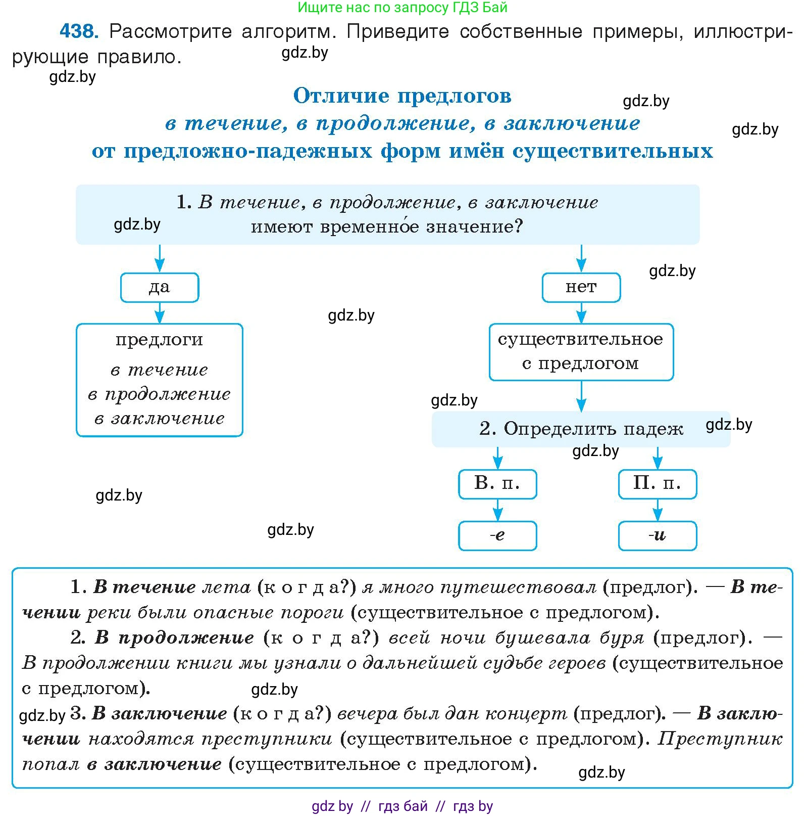 Условие номер 438 (страница 234) гдз по русскому языку 10 класс Леонович, Волынец, учебник
