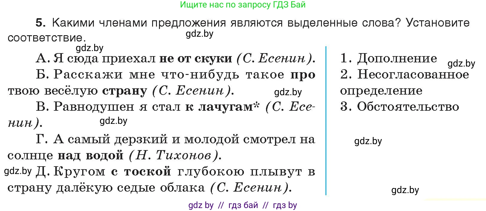 Условие номер 5 (страница 251) гдз по русскому языку 11 класс Долбик, Литвинко, учебник
